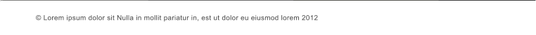  Lorem ipsum dolor sit Nulla in mollit pariatur in, est ut dolor eu eiusmod lorem 2012